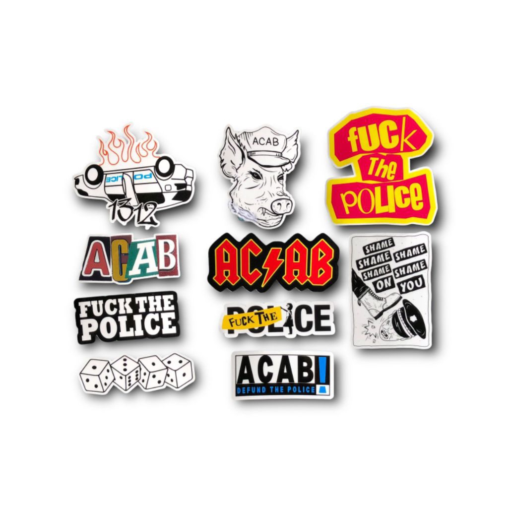 

Stickerpack ACAB , Fvck the police , 1312