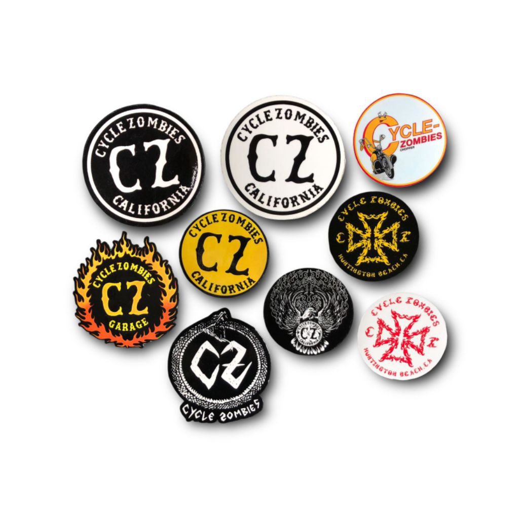 

Stickerpack Cycle Zombies Callifornia Logo