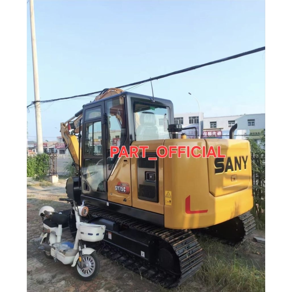 New...excavator alat berat SANY SY75C- PC75 isuzu