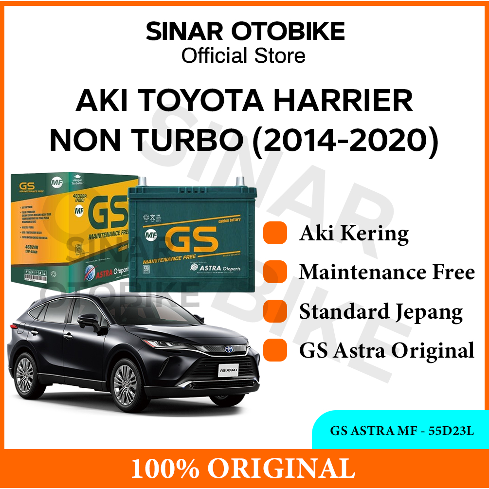 AKI KERING HARRIER NON TURBO GS ASTRA MF - 55D23L