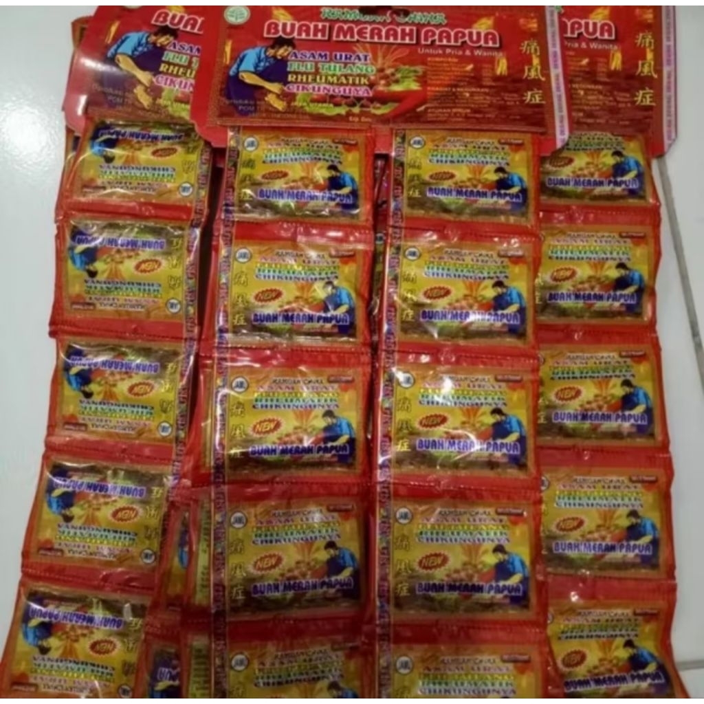 

buah merah hanger isi 20 saset