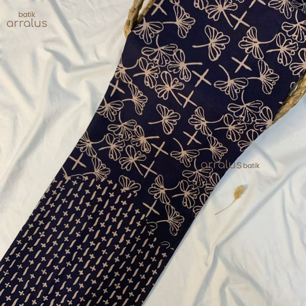 Kain Batik Cap Tradisional - Batik Motif Saroja Beas