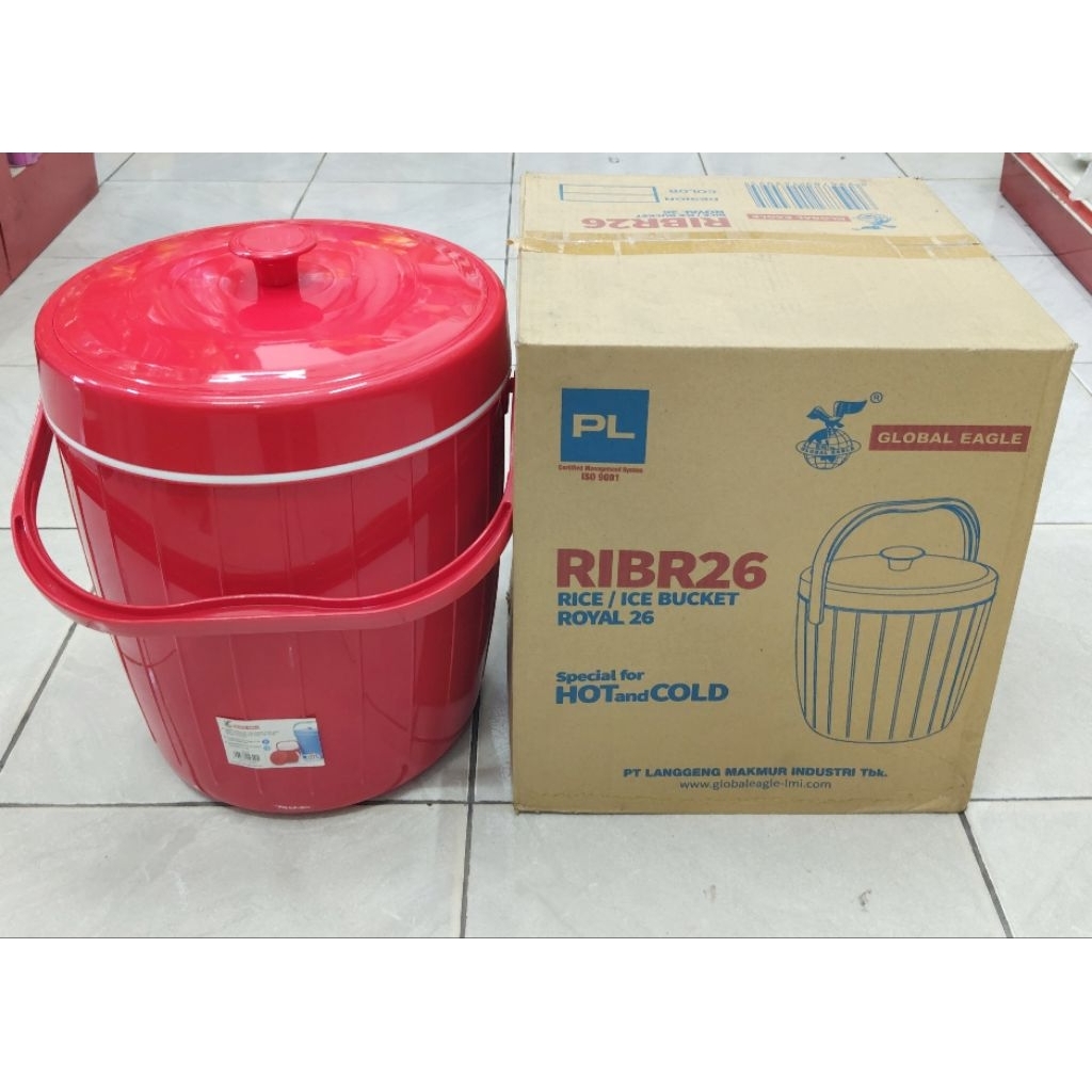 TERMOS NASI & ES GLOBAL EAGLE ROYAL 26 LITER / RICE BUCKET / ICE BUCKET - GLOBAL EAGLE