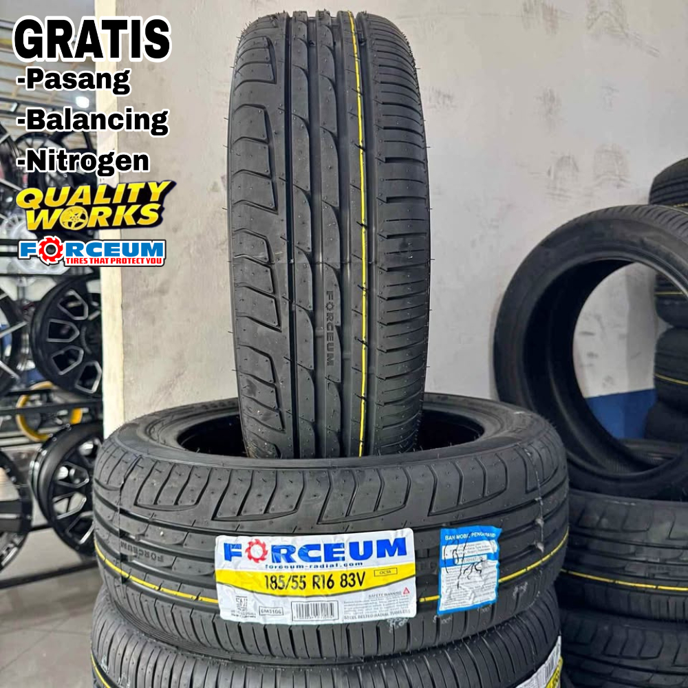 BAN MOBIL 185 55 R16 FORCEUM OCTA - BAN RING 16 UKURAN 185/55 R16 TUBLLES