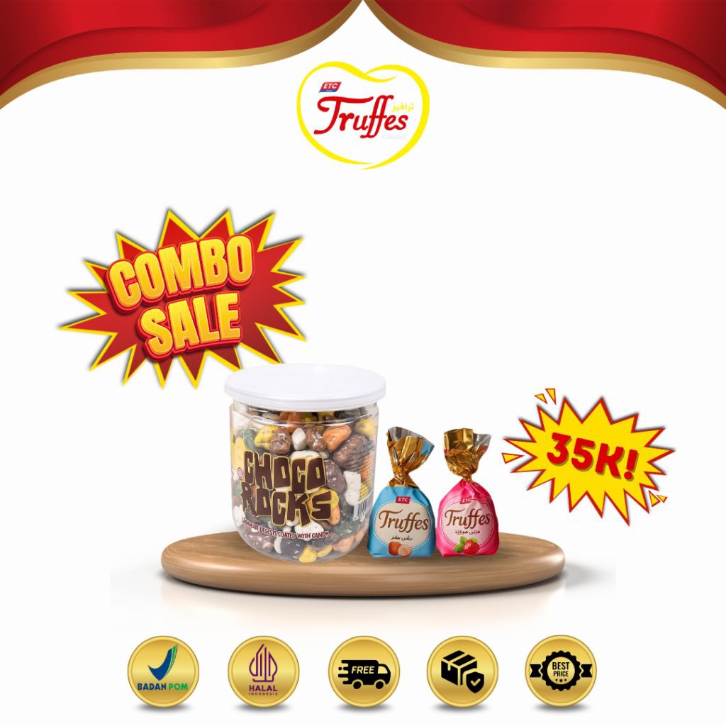 

Truffes Promo Bundle Hemat Cokelat Kombo Favorit ~ oleh-oleh haji umroh
