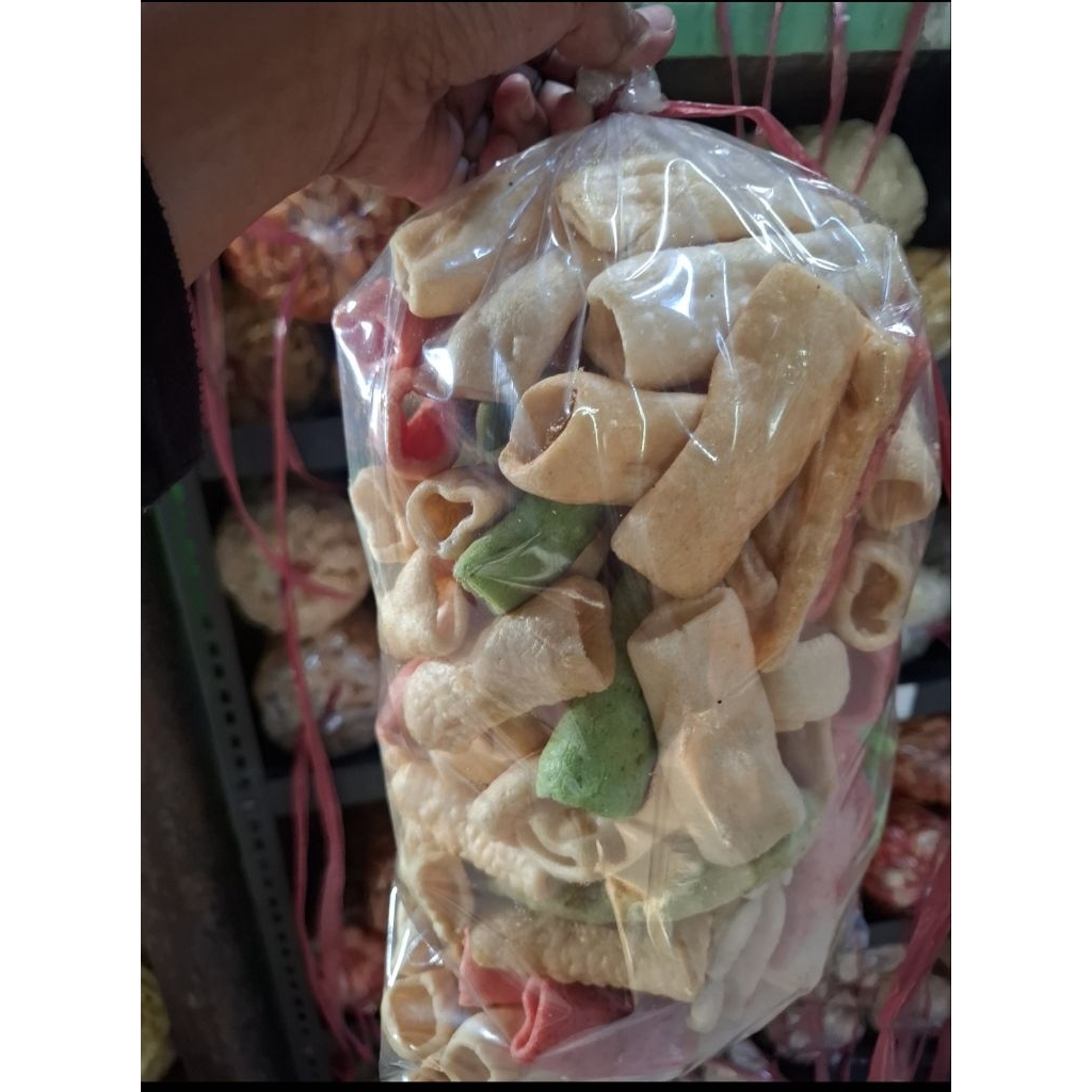

kerupuk singkong warna warni
