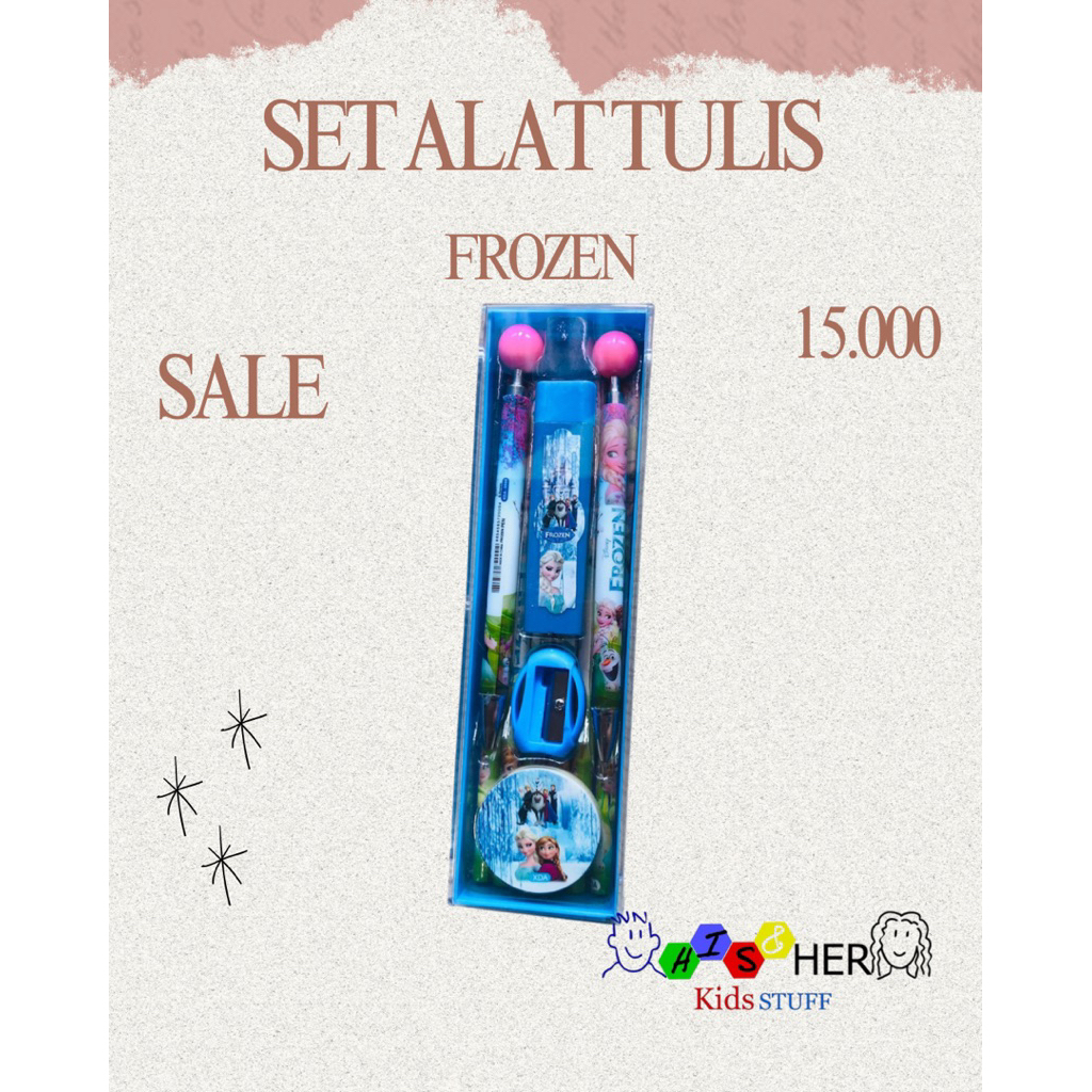 

Set peralatan tulis Frozen