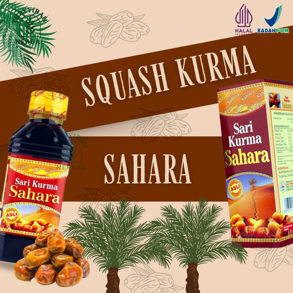 

Squash Sari Kurma Sahara 330g