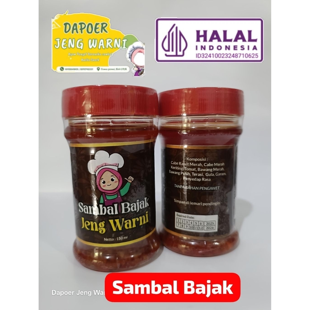 

Sambal Bajak Jeng Warni