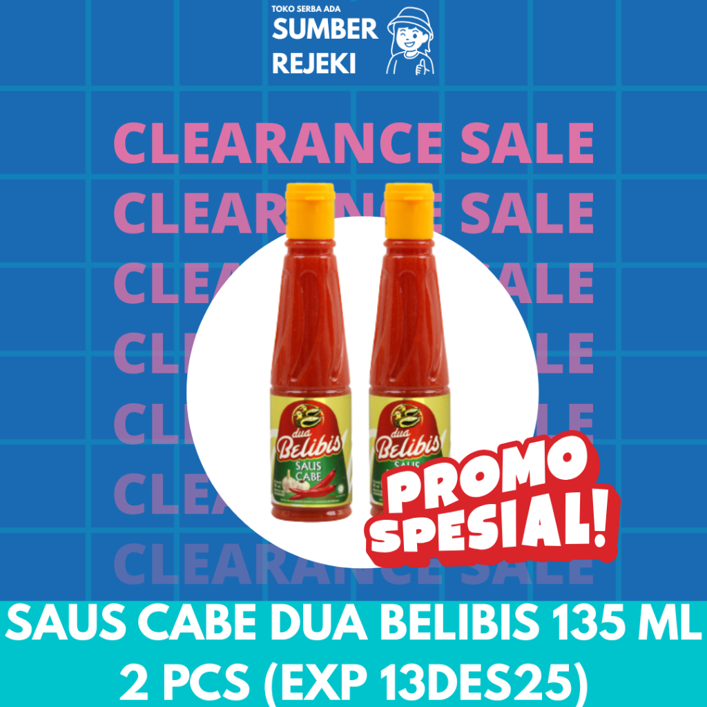 

EXP13DES25 SAUS CABE DUA BELIBIS BUNDLING 2 PCS PROMO MURAH