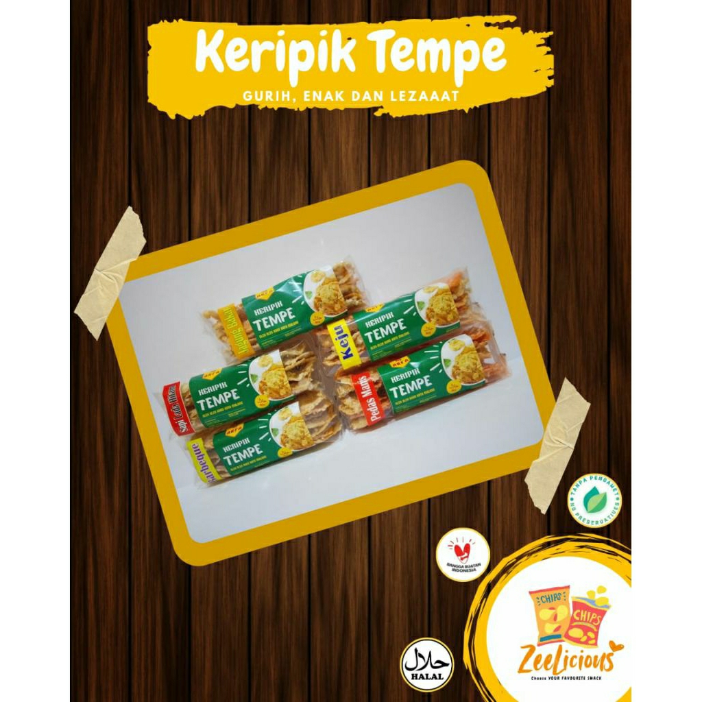 

[Oleh-oleh khas Malang-Batu] Keripik Tempe Khas Malang Dengan Berbagai Varian Rasa || Kripik Tempe Sanan Khas Malang berat 90gr | Keripik Tempe Malang | Keripik Tempe Gurih Renyah | Keripik Tempe Aneka Rasa | Keripik Tempe VIRAL Murah!!!