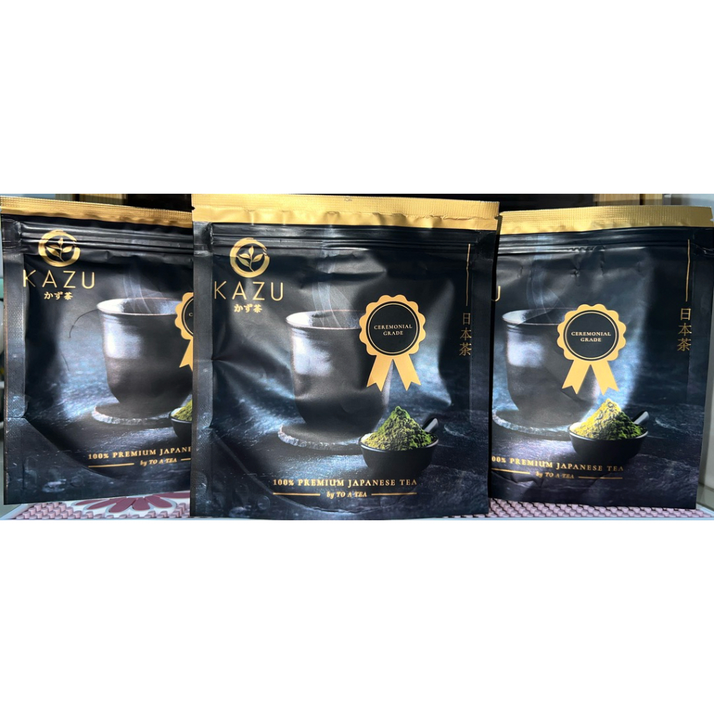 

KAZU Matcha Ceremonial Wakoshi - Ceremonial Matcha Grade - 50g
