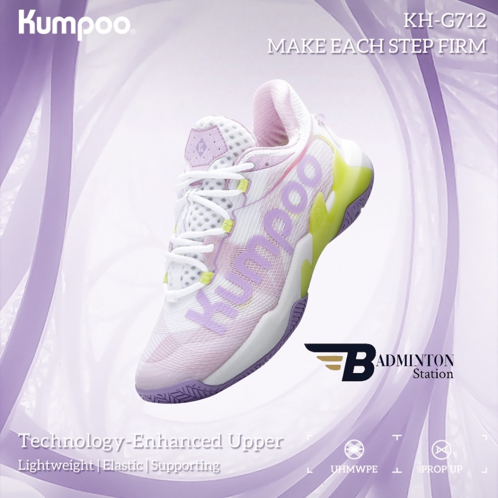 SEPATU BADMINTON KUMPOO KH G712 / ORIGINAL KUMPOO KH G712 BADMINTON SHOES