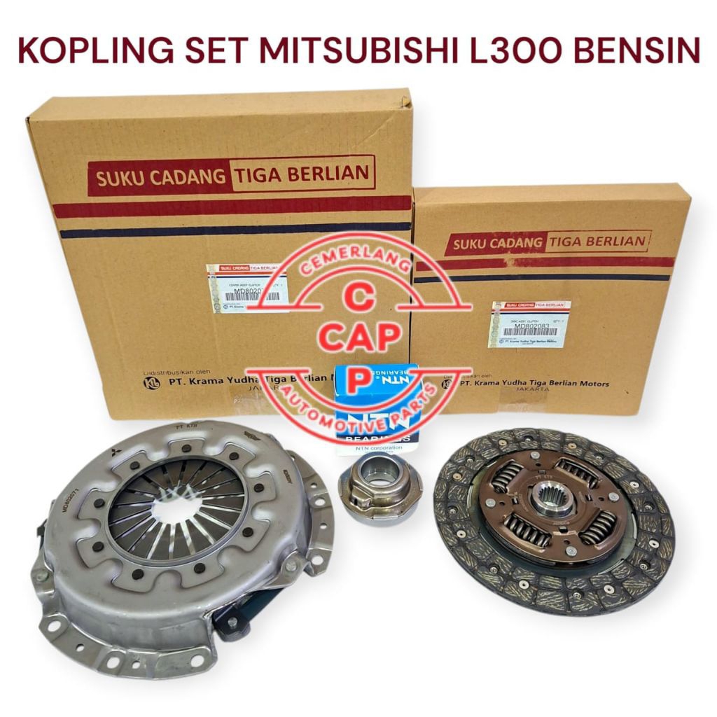 KOPLING SET L300 BENSIN - KAMPAS KOPLING SET MITSUBISHI L300 - KOPLING FULLSET L300 BENSIN