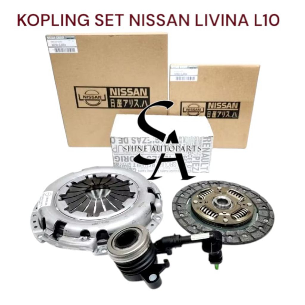 KOPLING SET LIVINA - KOPLING FULLSET GRAND LIVINA - PAKET KAMPAS KOPLING LIVINA L10