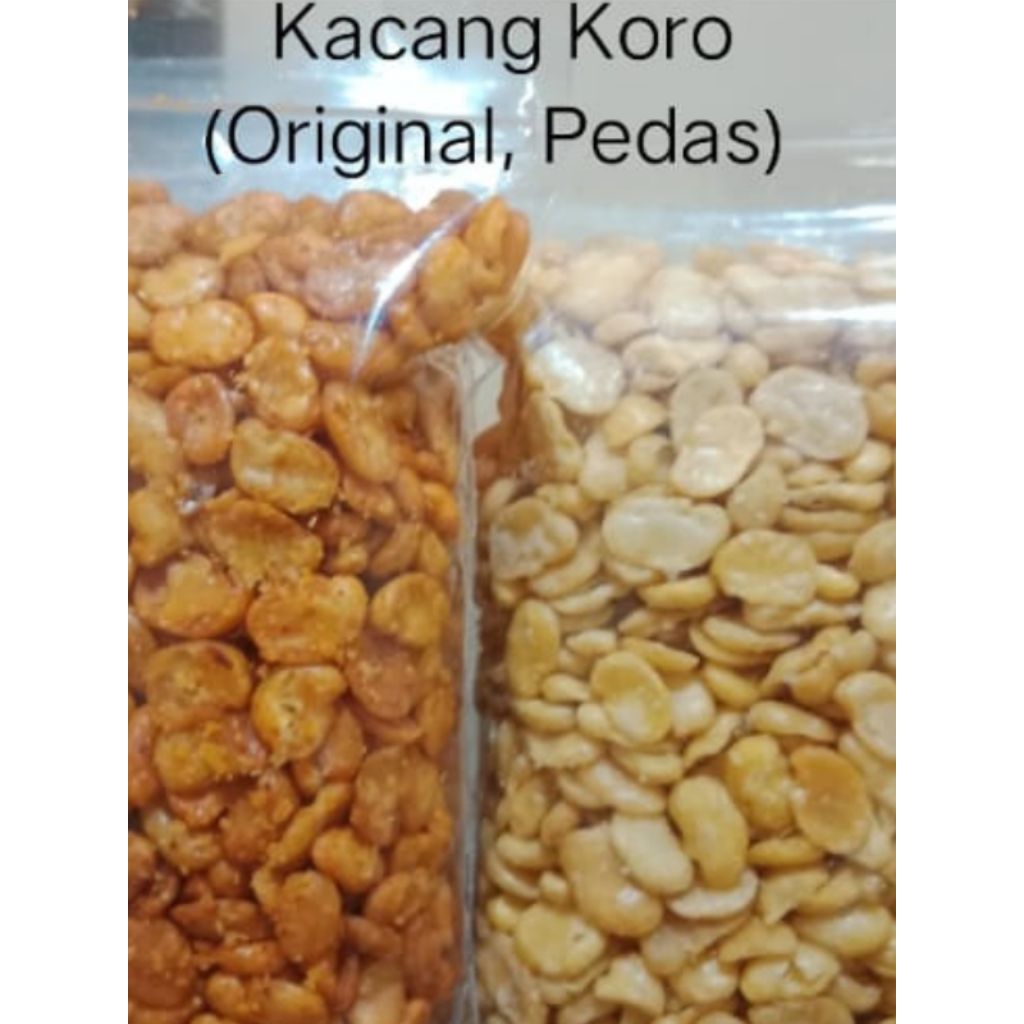 

kacang koro 250 gram (ori, pedas, mix)