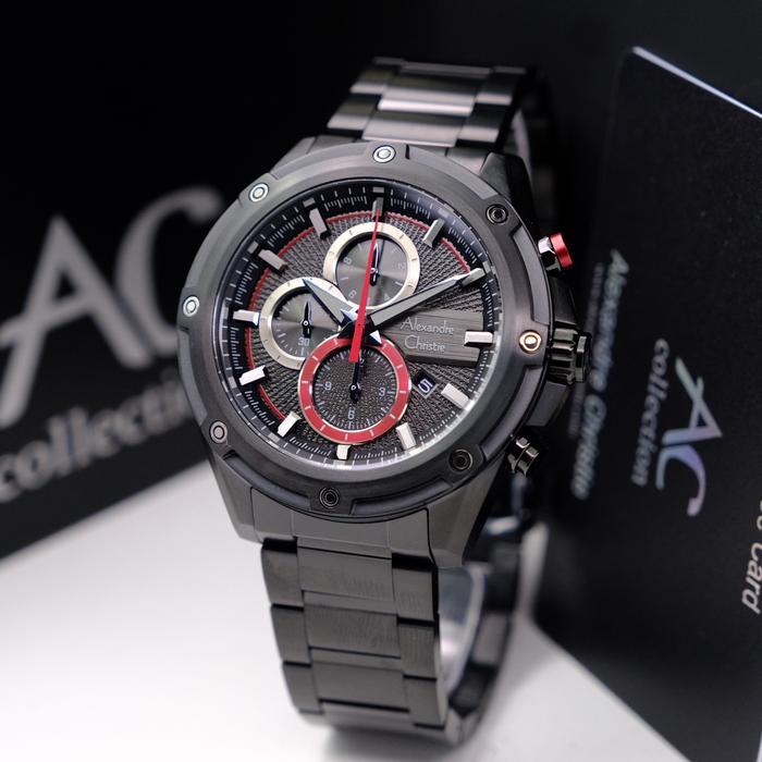 JAM TANGAN PRIA ALEXANDRE CHRISTIE 6605MC