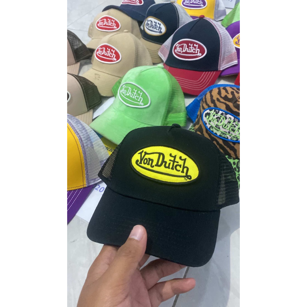 trucker hat von dutch usa topi vondutch
