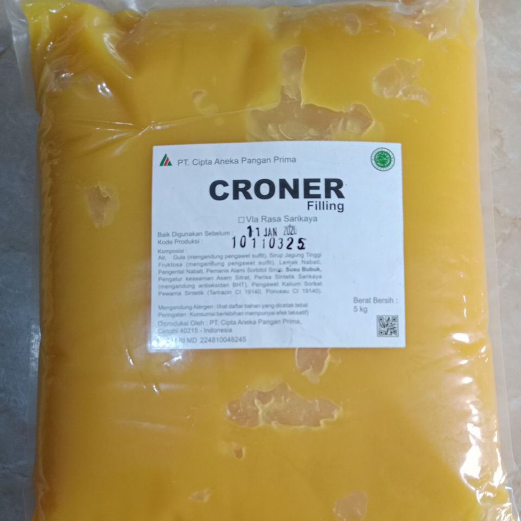 

vla rasa srikaya berat 2x5kg(10kg) exp 11 jan 2026