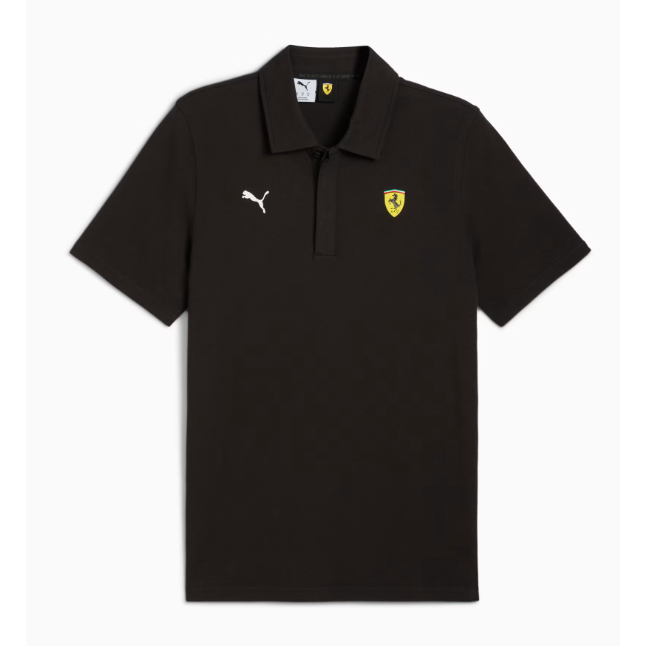 Kaos Casual Ferrari Sportswear Polo PUMA Black 632781 01