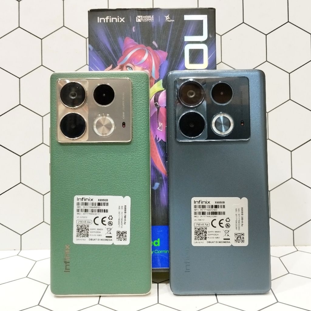 INFINIX NOTE 40S 8/256GB HP SECOND FULLSET