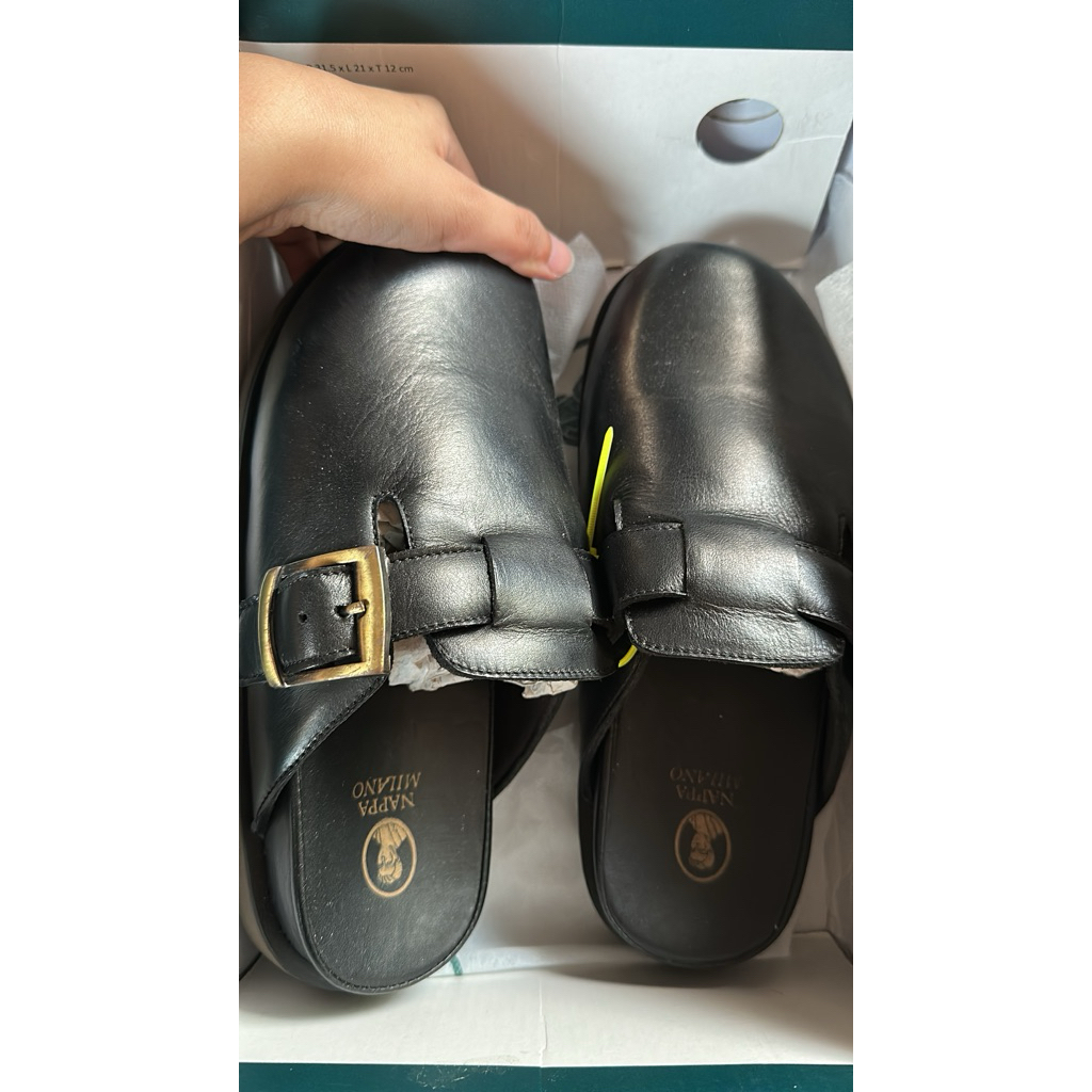 nappa milano juno slippers black
