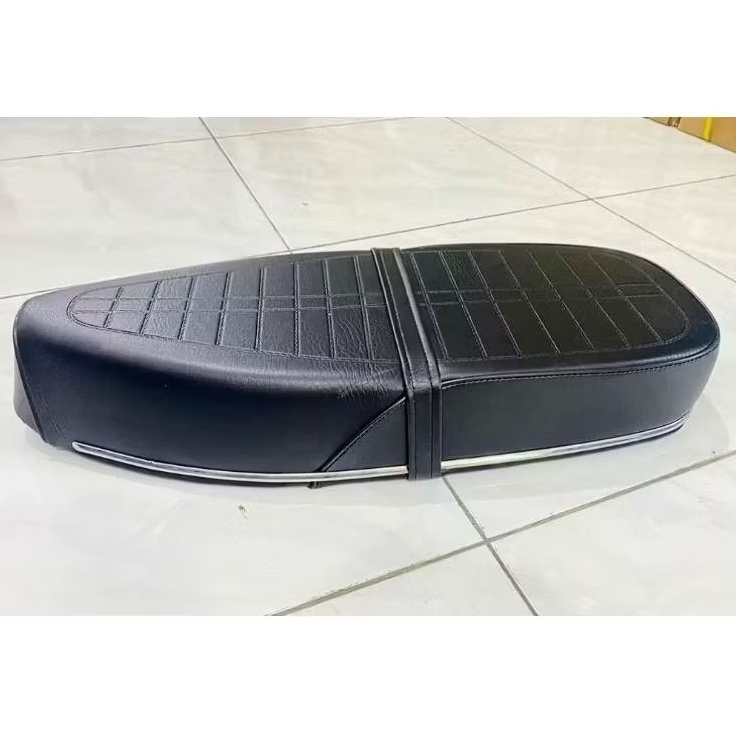 Jok C70 standart / motor olong standart kulit / sarung jok original, karbon, amplas, halus