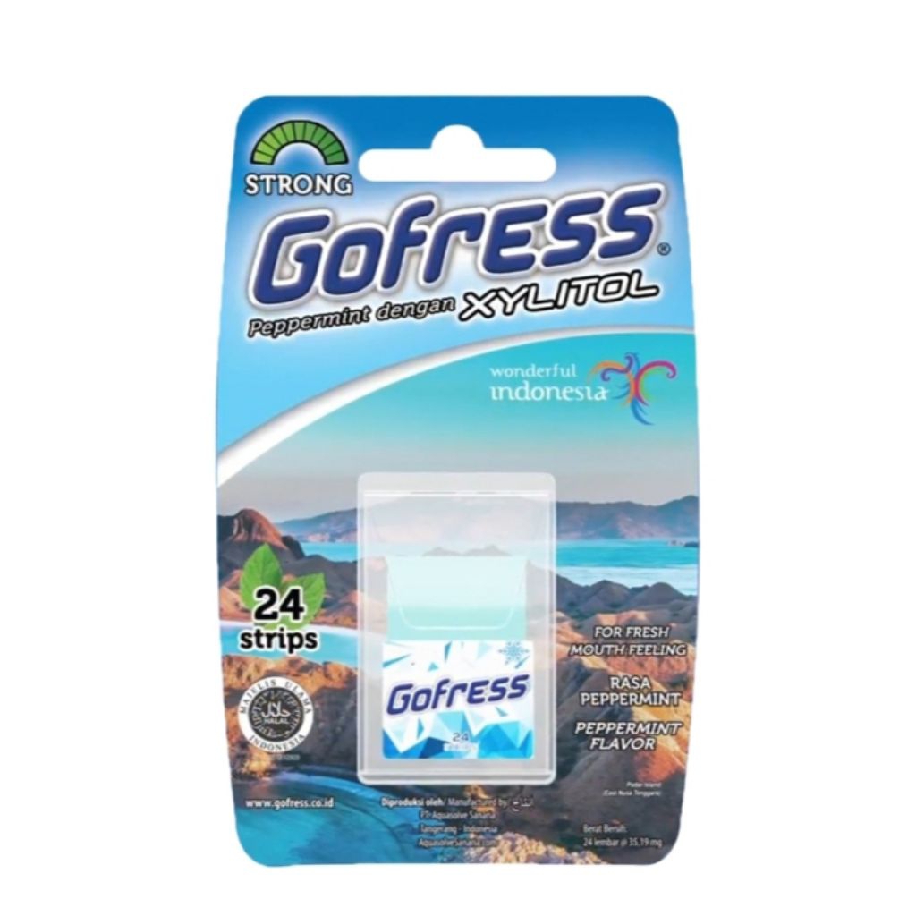 

Gofress Permen Peppermint 24 s