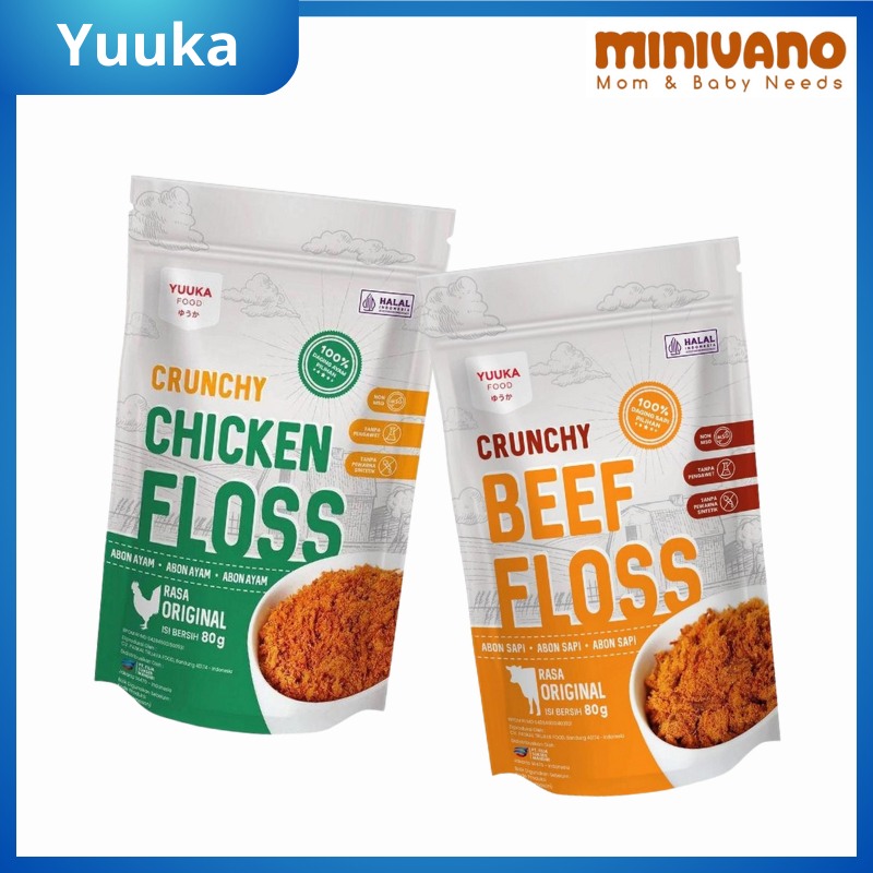 

[JOGJA] Yuuka Food - Crunchy Floss - Abon Sapi / Ayam - 80gr