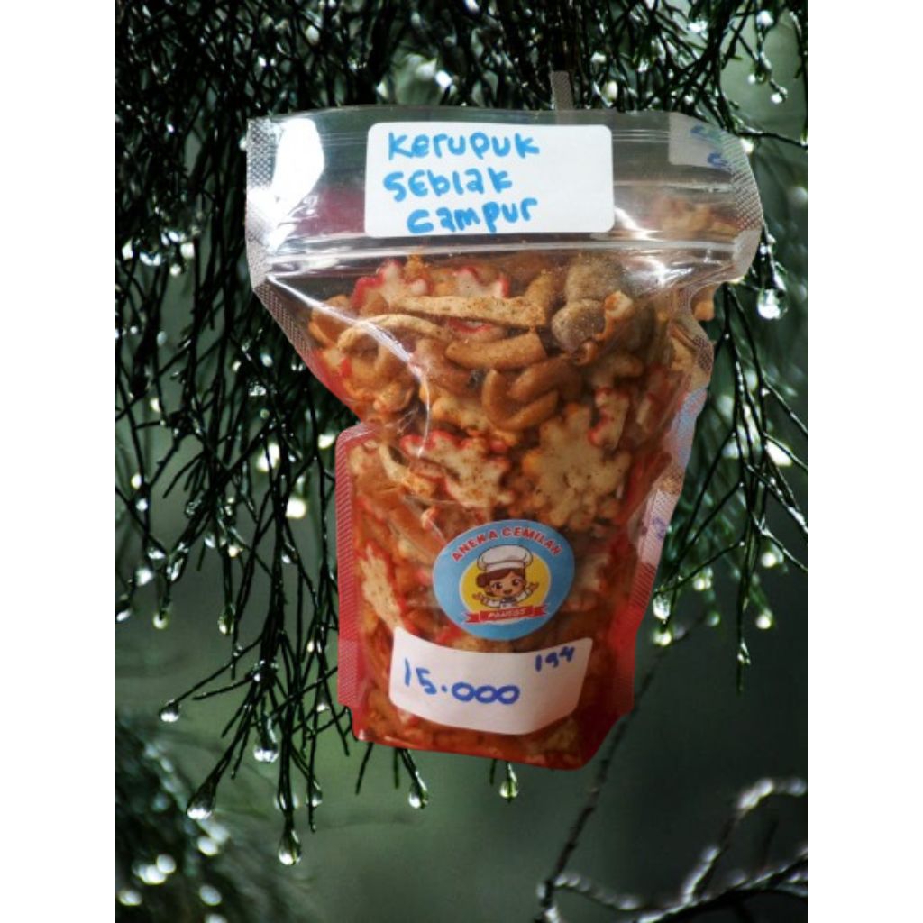 

Kerupuk seblak mix