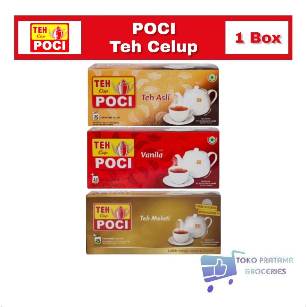 

POCI TEH CELUP 1 BOX ISI 2gx24 Pcs