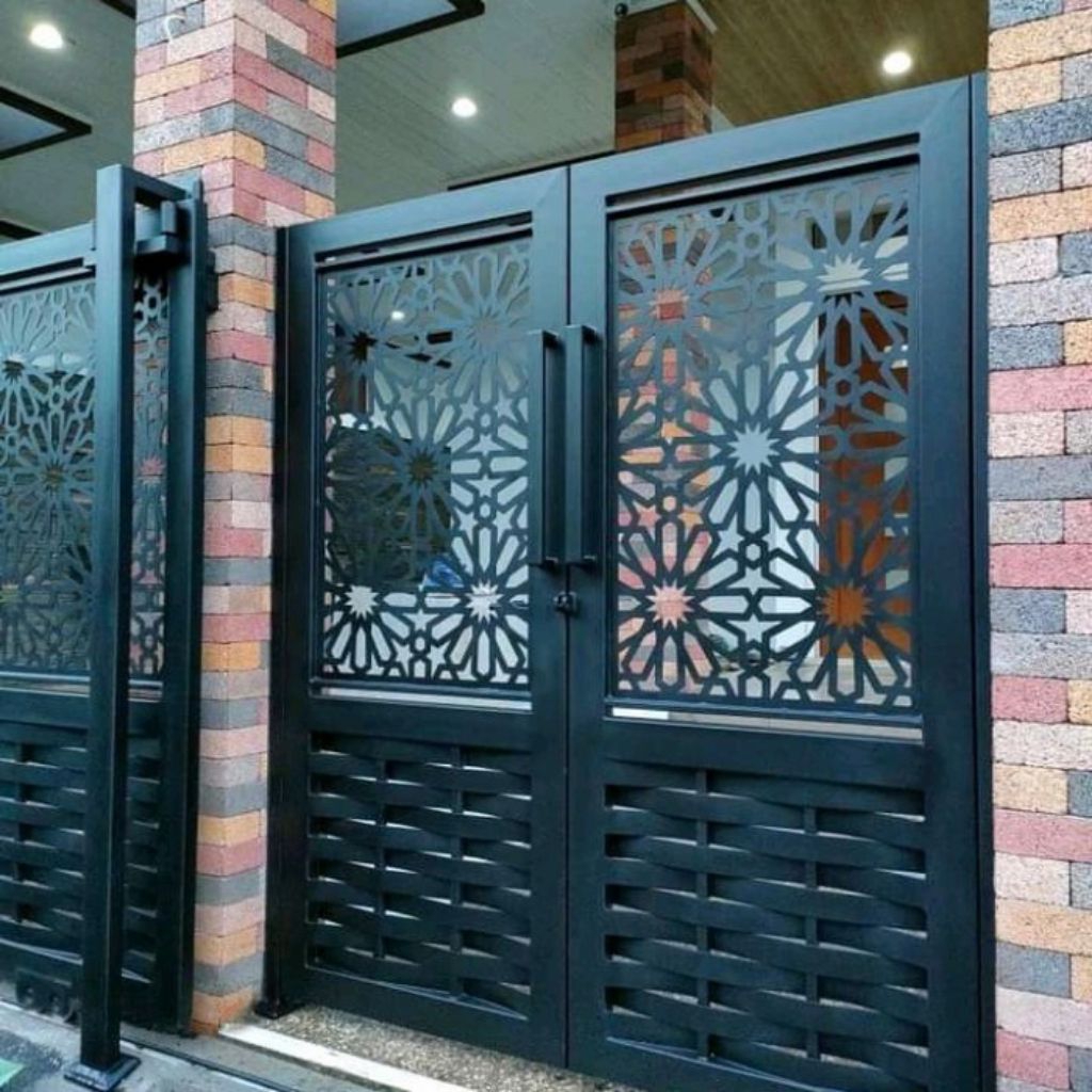 pintu pagar laser cutting