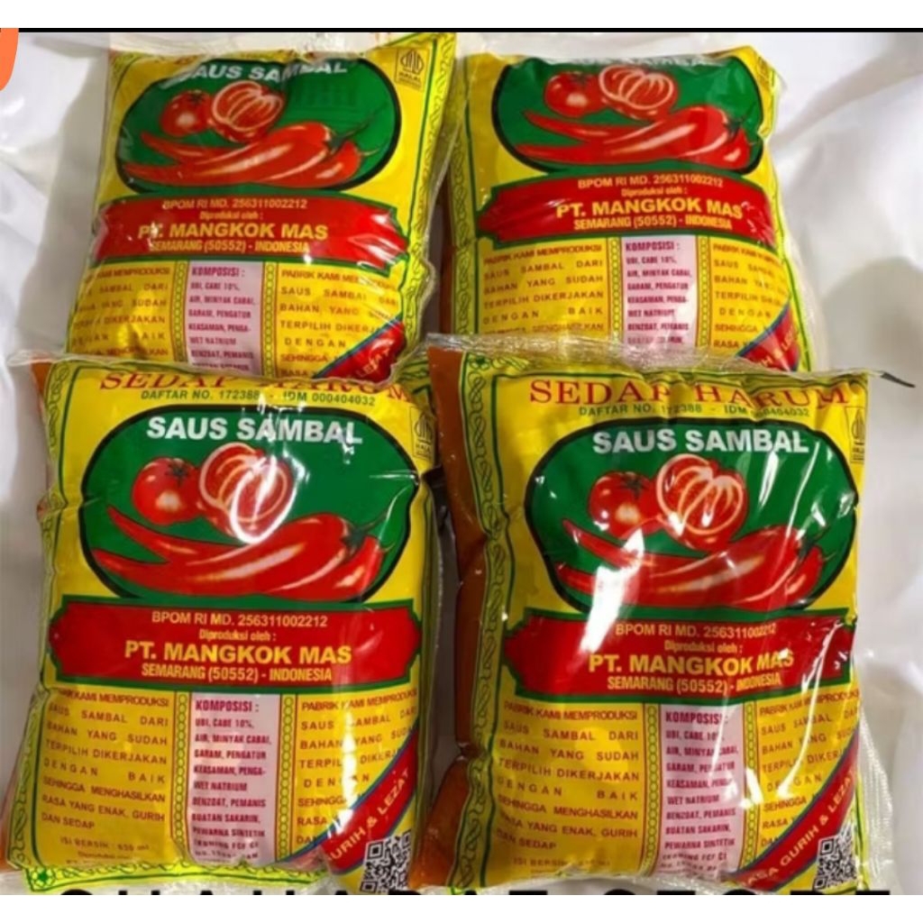 

Saos Sambal Sedap Harum Refill Cargo