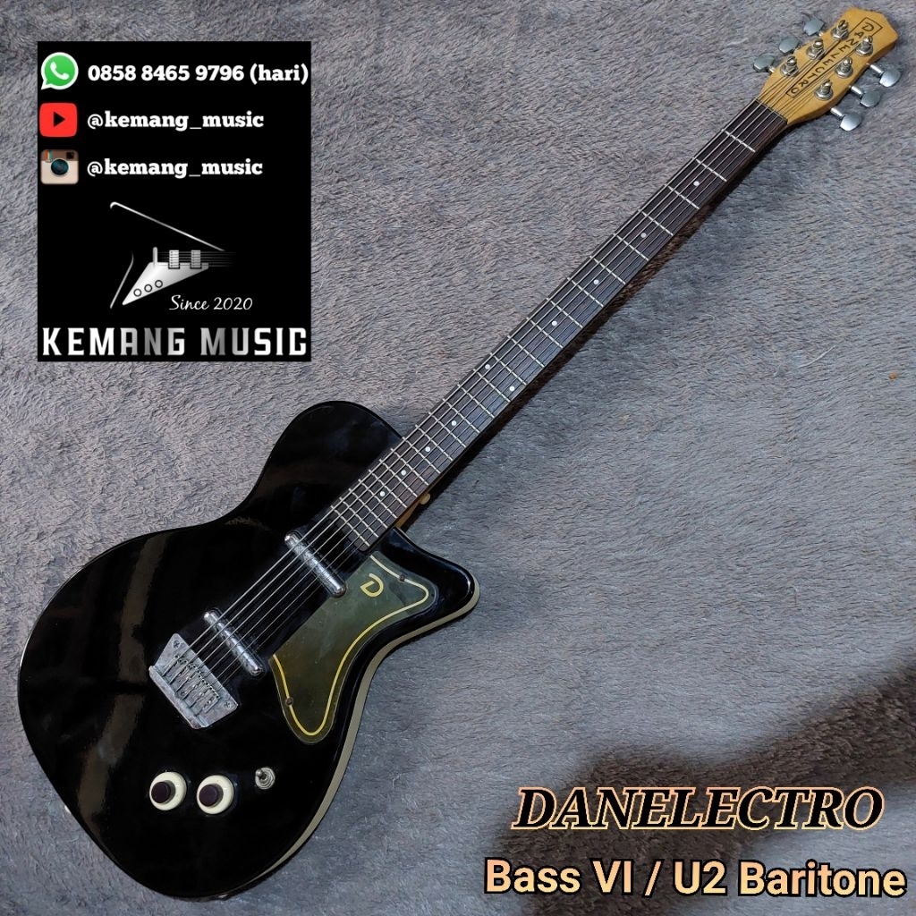 danelectro bass VI baritone bass langka bass original bass bekas bass vintage