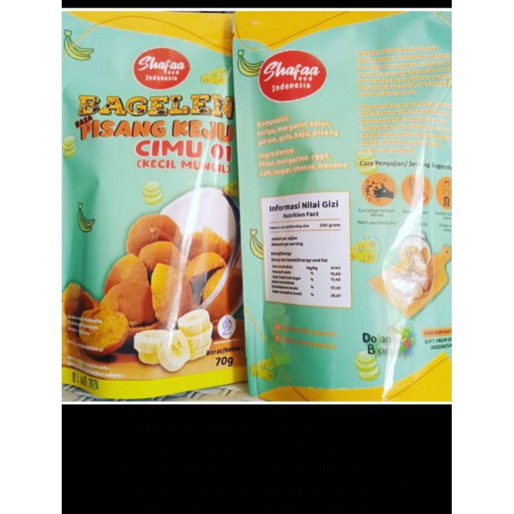 

Cemilan Bagelen Pisang Keju