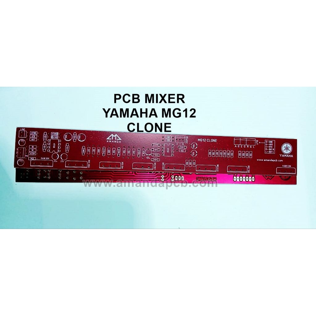 PCB MIXER YAMAHA MG12 CLONE (new design)