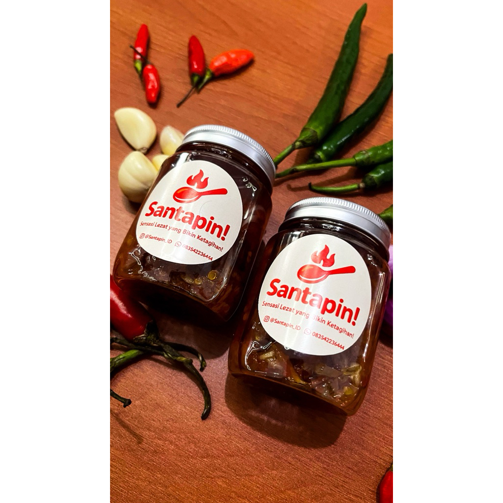 

Sambal BAWANG by SANTAPIN, 200gr