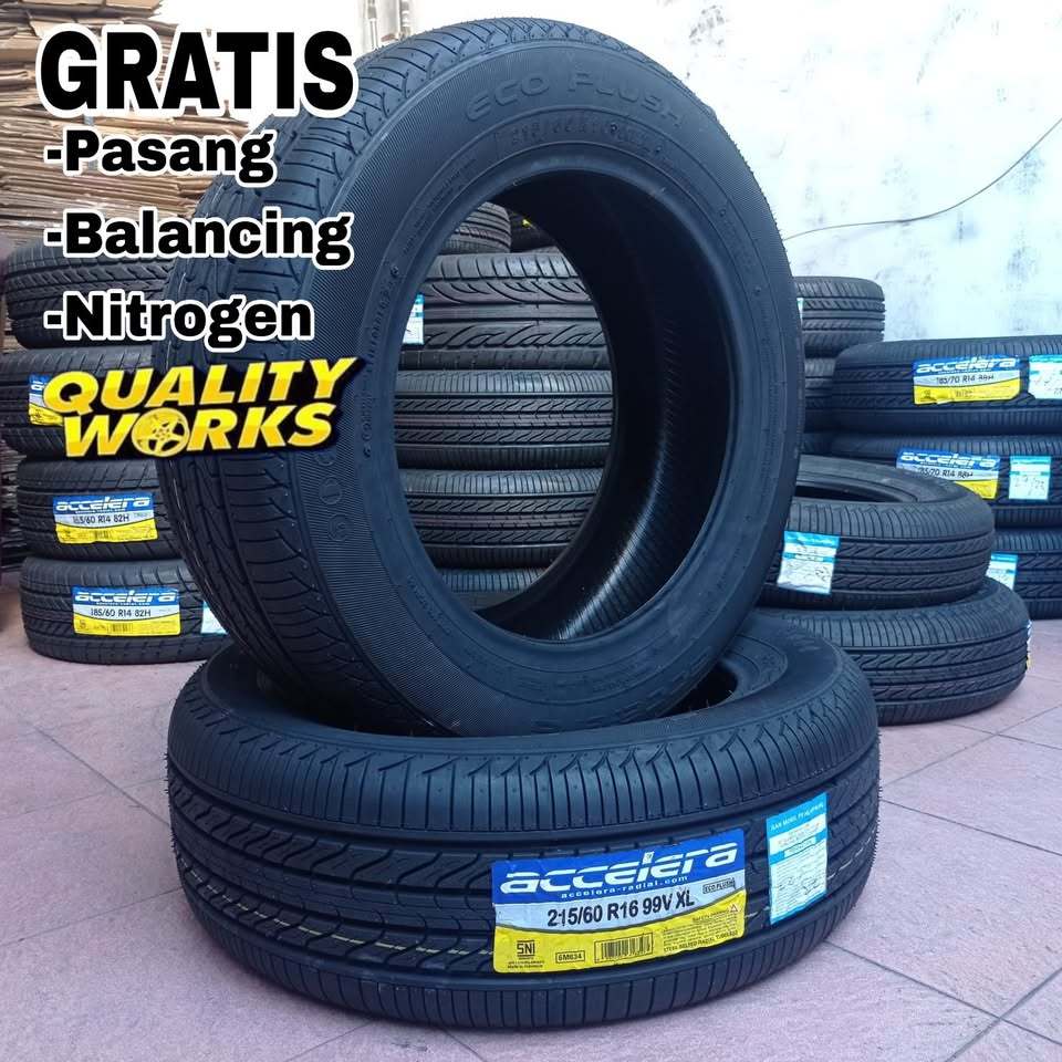 BAN STANDAR MOBIL TOYOTA VILLFIRE 215 60 R16 ACCELERA ECOPLUSH 215/60 R16