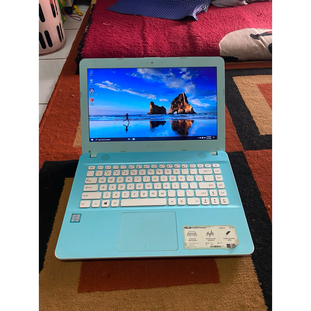 Laptop Asus X441U RAM 8GB SSD256GB SECOND MULUS