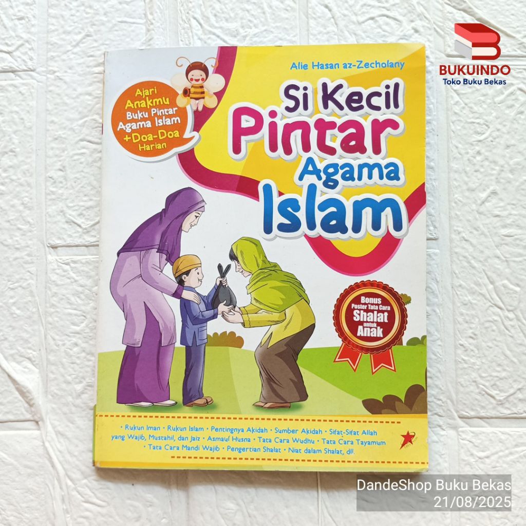 Si Kecil Pintar Agama Islam - Buku Pengetahuan Anak Bekas Preloved