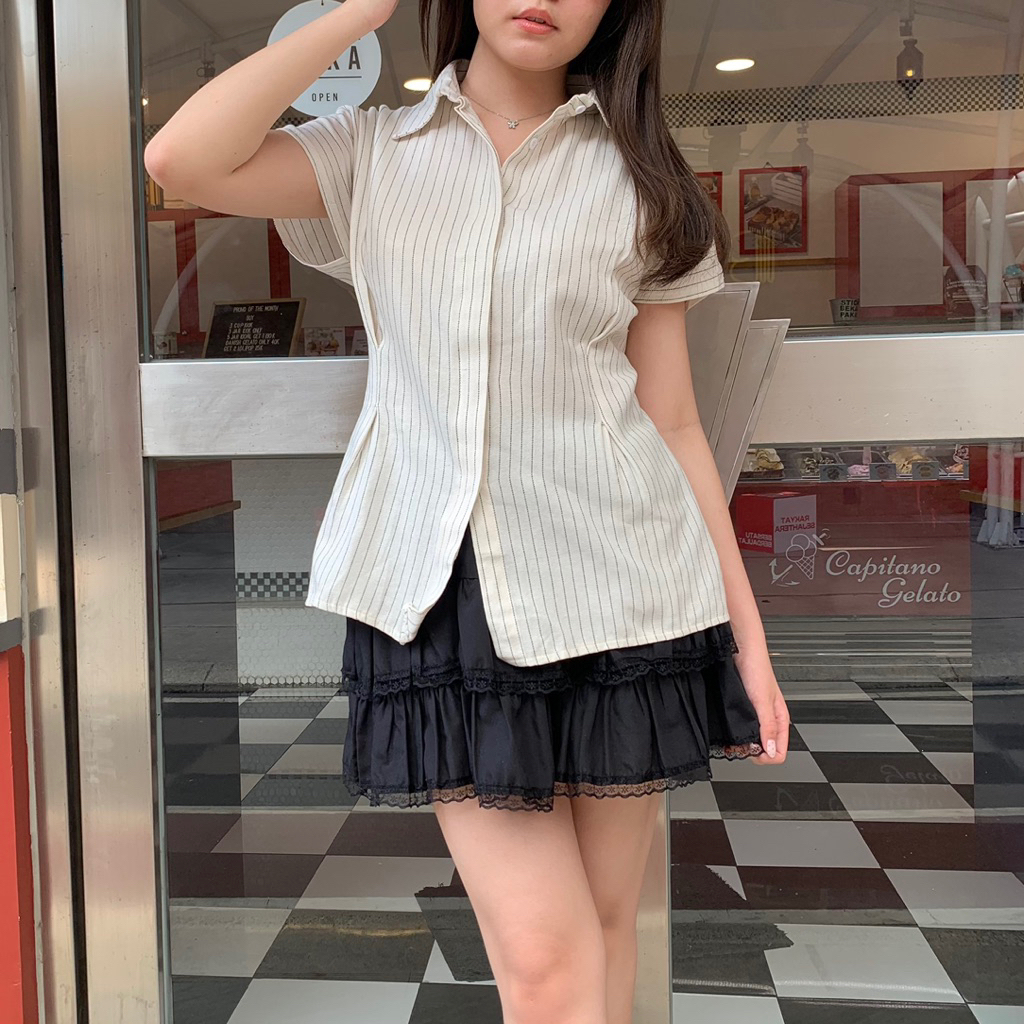 [ 7DAYS Apparel ] Preppy Top