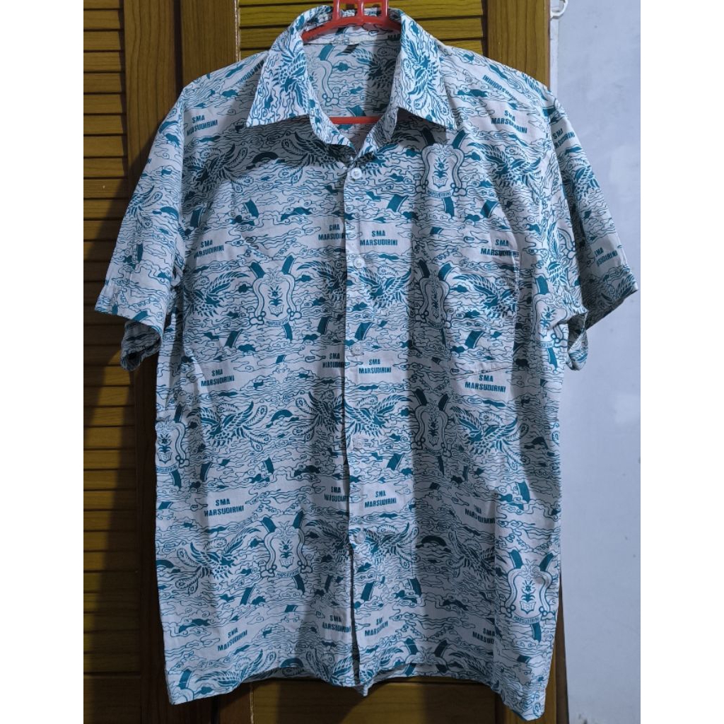 Preloved Seragam SMA Batik Marsud Fons Vitae [read desc]