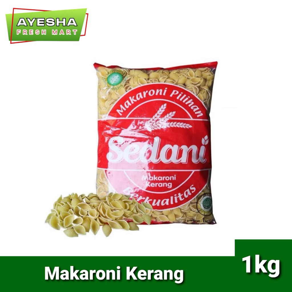 

Sedani makaroni kerang (keong)