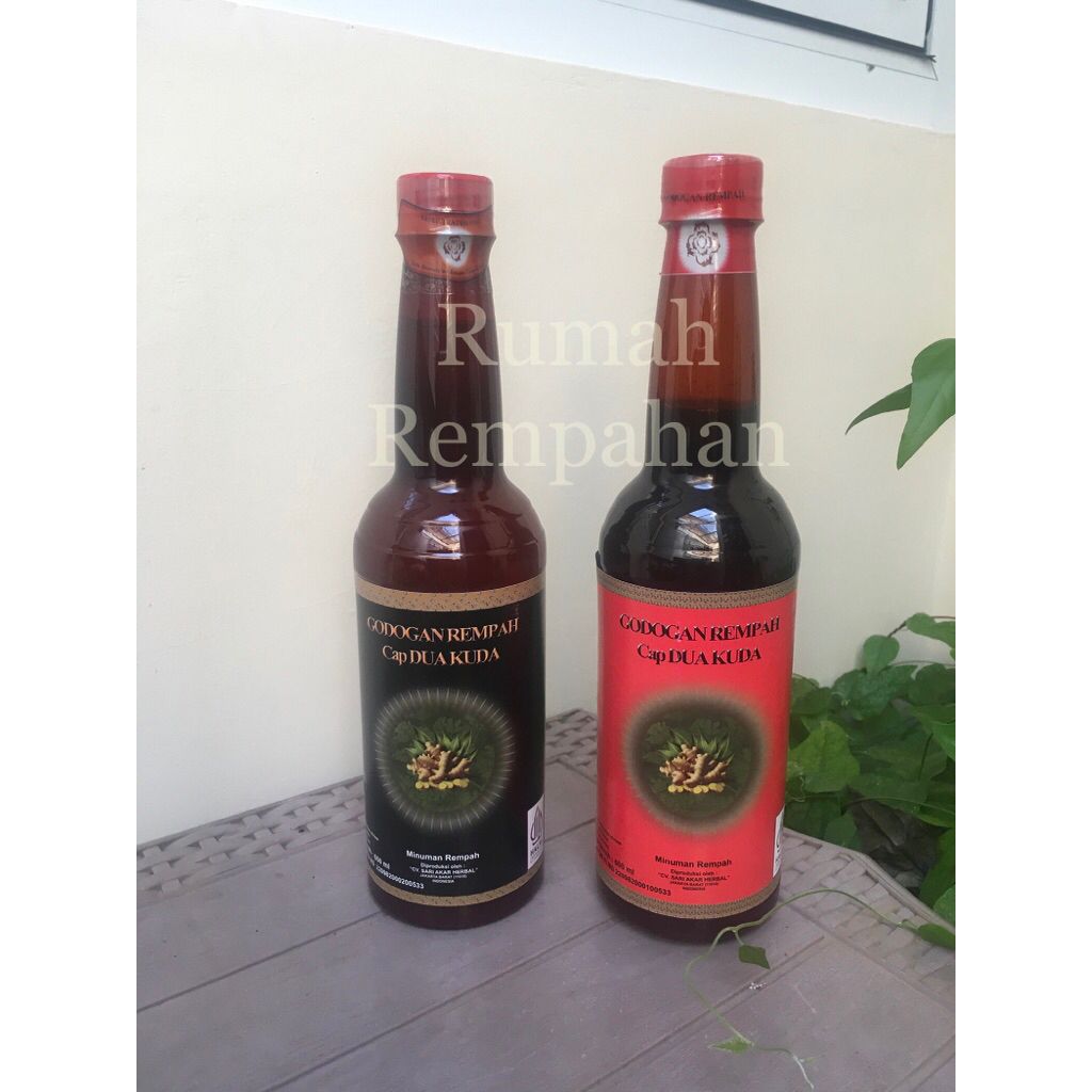 

Godogan Rempah Cap Dua Kuda – BPOM Resmi – Varian Merah (Herbal Tradisional)