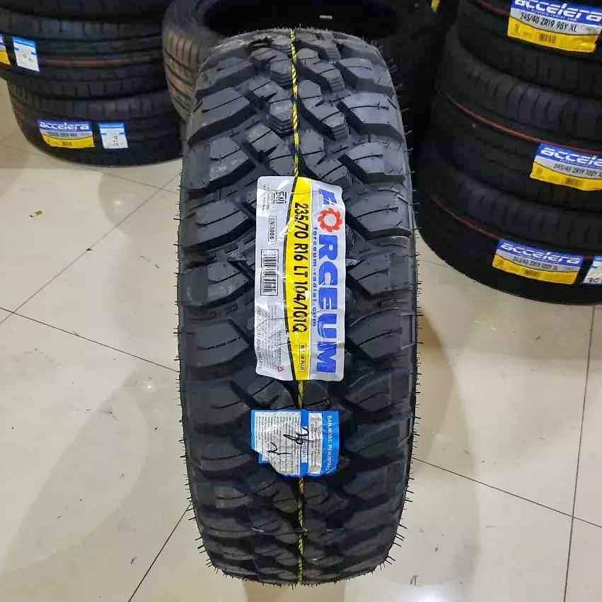 BAN MOBIL HILUX RANGGA MT RING 16 UKURAN 235 70 R16 FORCEUM MT-08 PLUSH