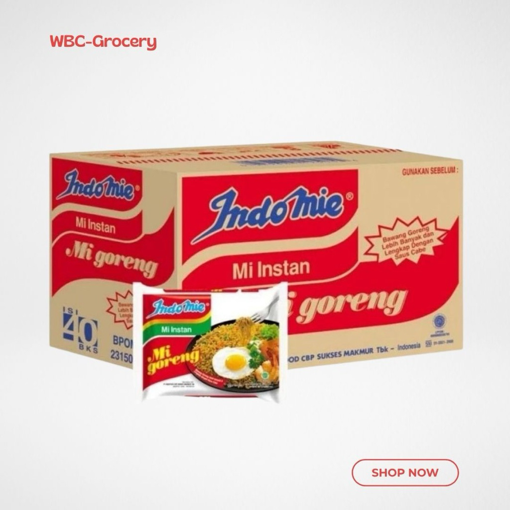 

[WBC GROSIR] Indomie Goreng 85gr - Mi Instan