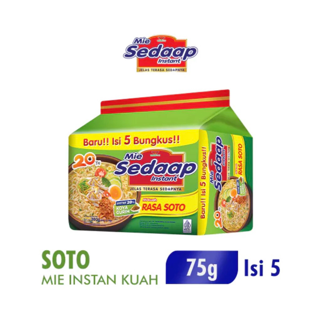 

Mie Seedap Soto isi 5