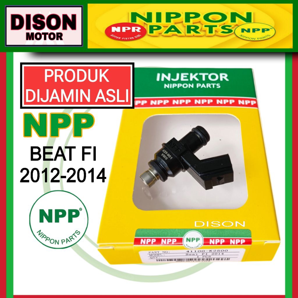 Injektor npp beat fi 2012-2014 original injector asli npp