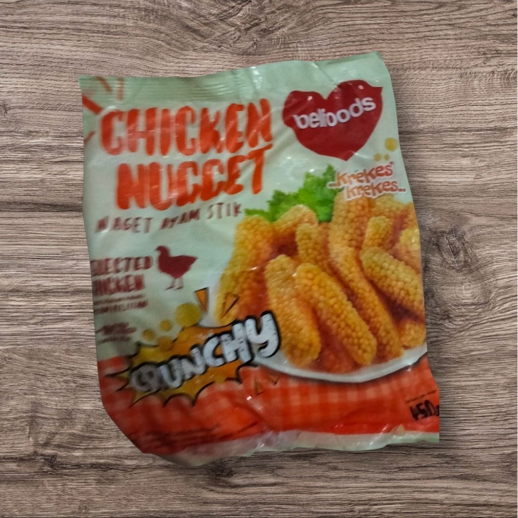 

Belfoods Nugget Ayam Stik Crunchy 450GR