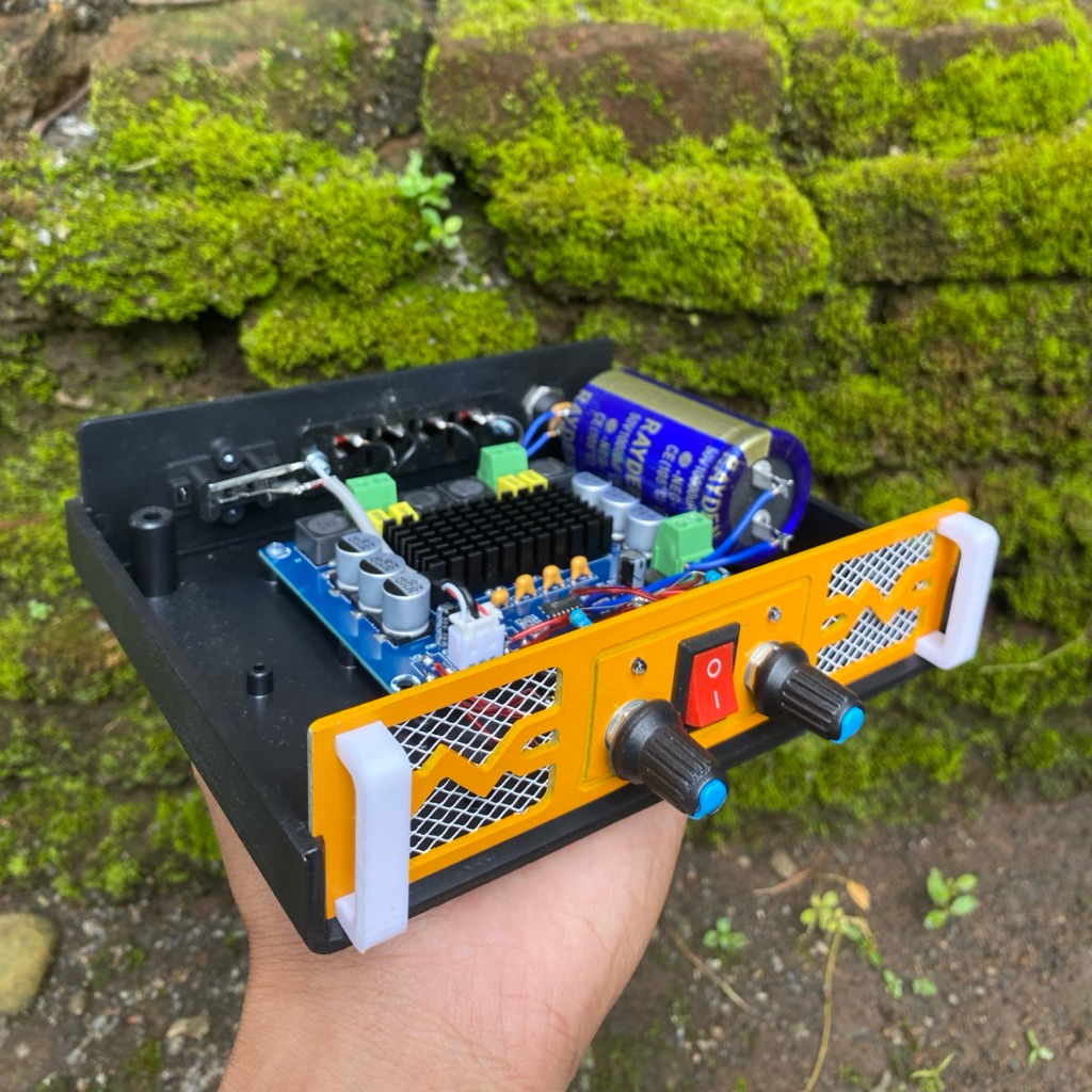 power amplifier mini model built up TPA3116 32pin elco besar cocok buat miniatur